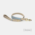 Correa Azul de Cuero Vegano para Perros | Estilo Cupertino Nina Woof